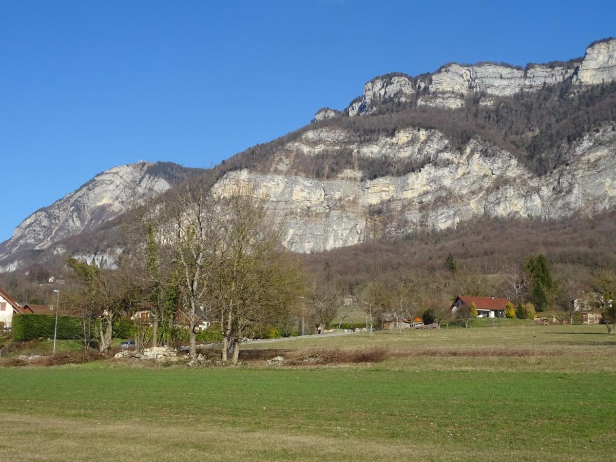 Au Pied Du Pertuiset Lägenhet Drumettaz-Clarafond Exteriör bild