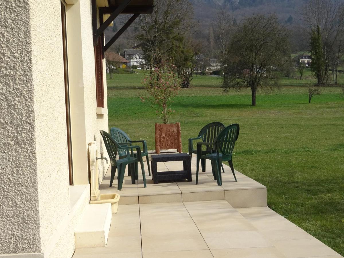 Au Pied Du Pertuiset Lägenhet Drumettaz-Clarafond Exteriör bild